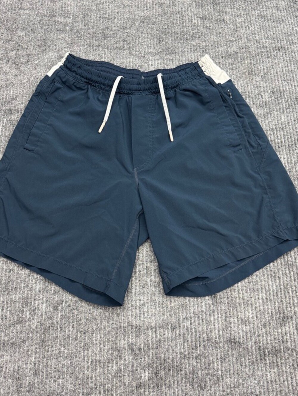 Birddogs Boom Performance Shorts Mens L Classic Blue Lined Elastic Waist Pockets